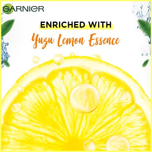 Garnier Facewash - Enriched with Yuzu Lemon
