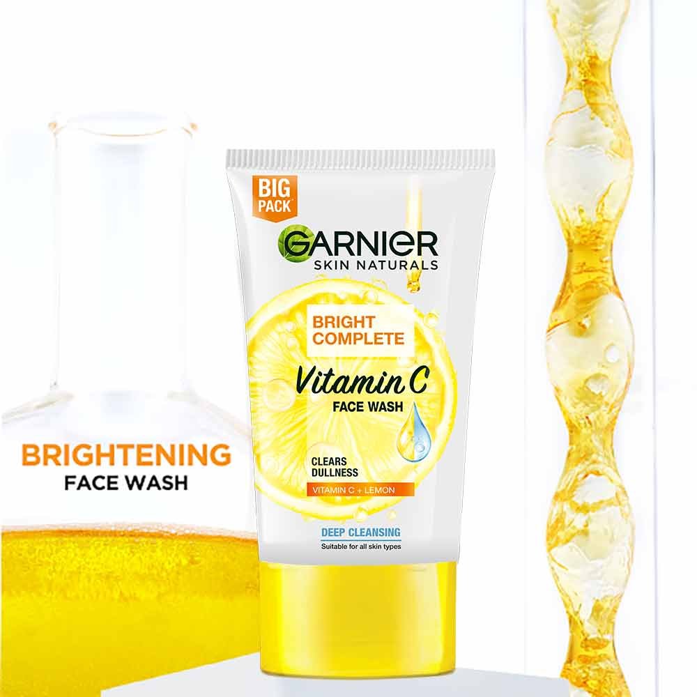Garnier Bright Complete Facewash