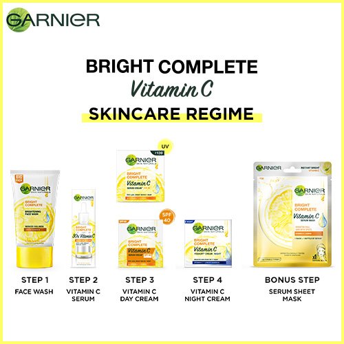 Garnier Bright Complete Facewash for Oily and Dry Skin  Facewash For Women