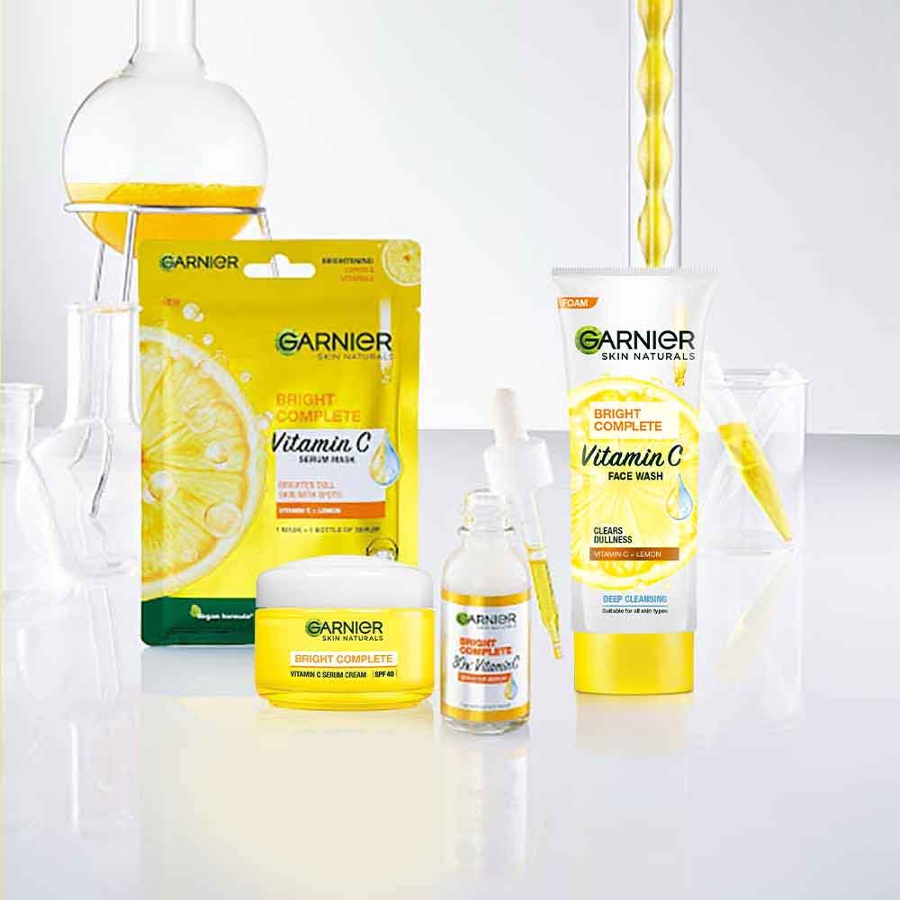 Garnier Bright Complete Facewash