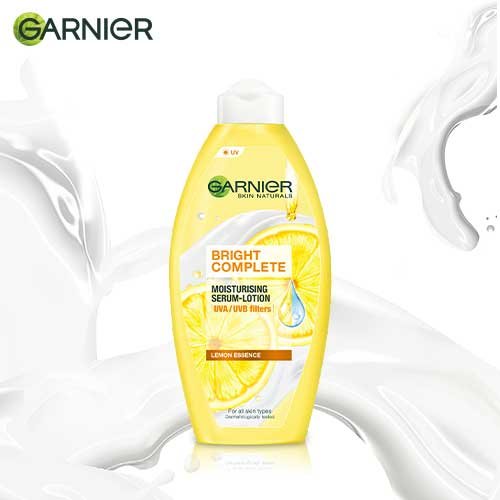 Garnier Bright Complete Lotion - Enriched with Vitamin C & Yuzu Lemon