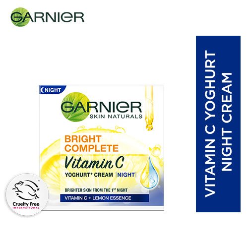 Garnier Vitamin C Yoghurt Night Cream 40g