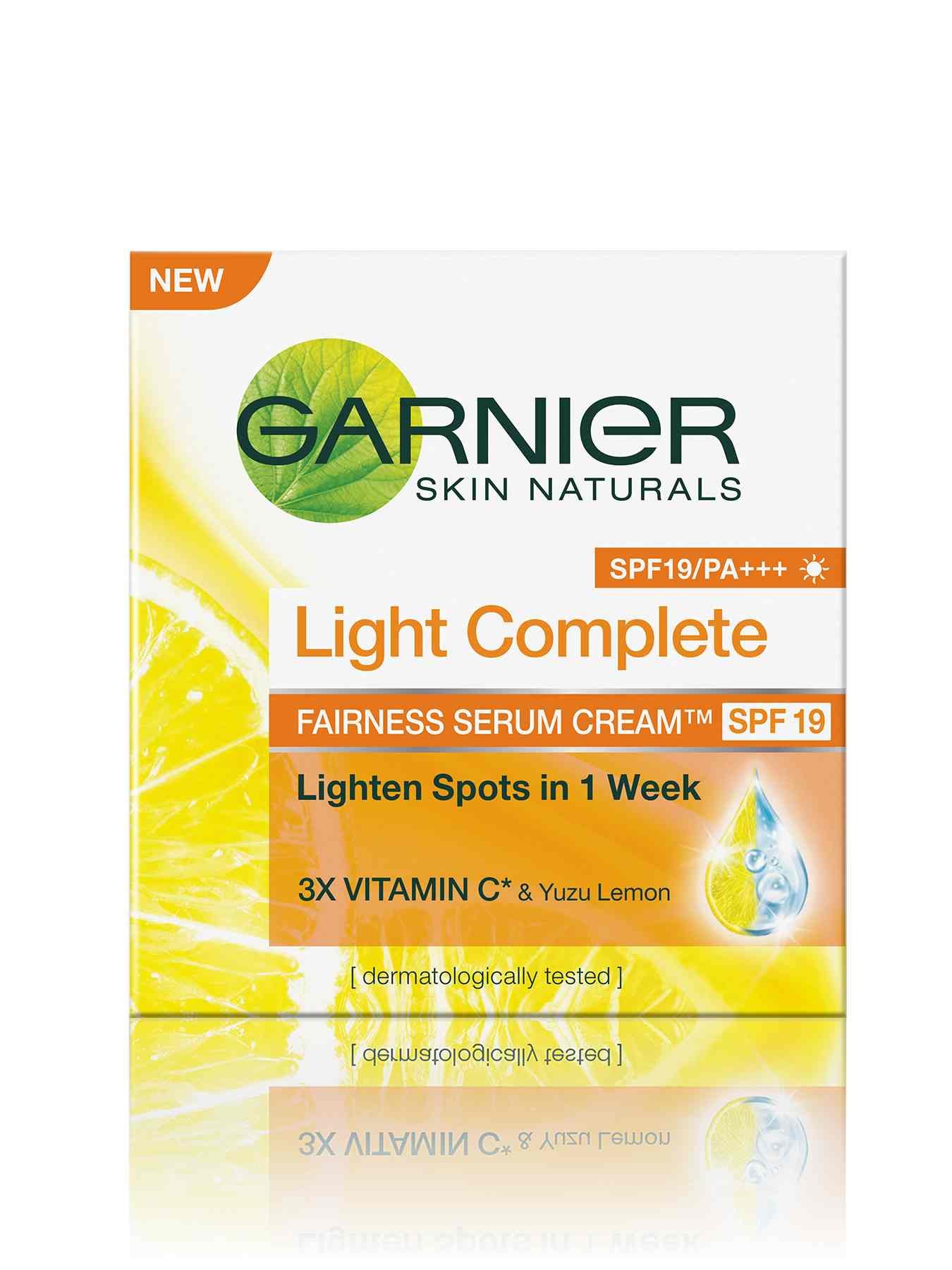 garnier spf