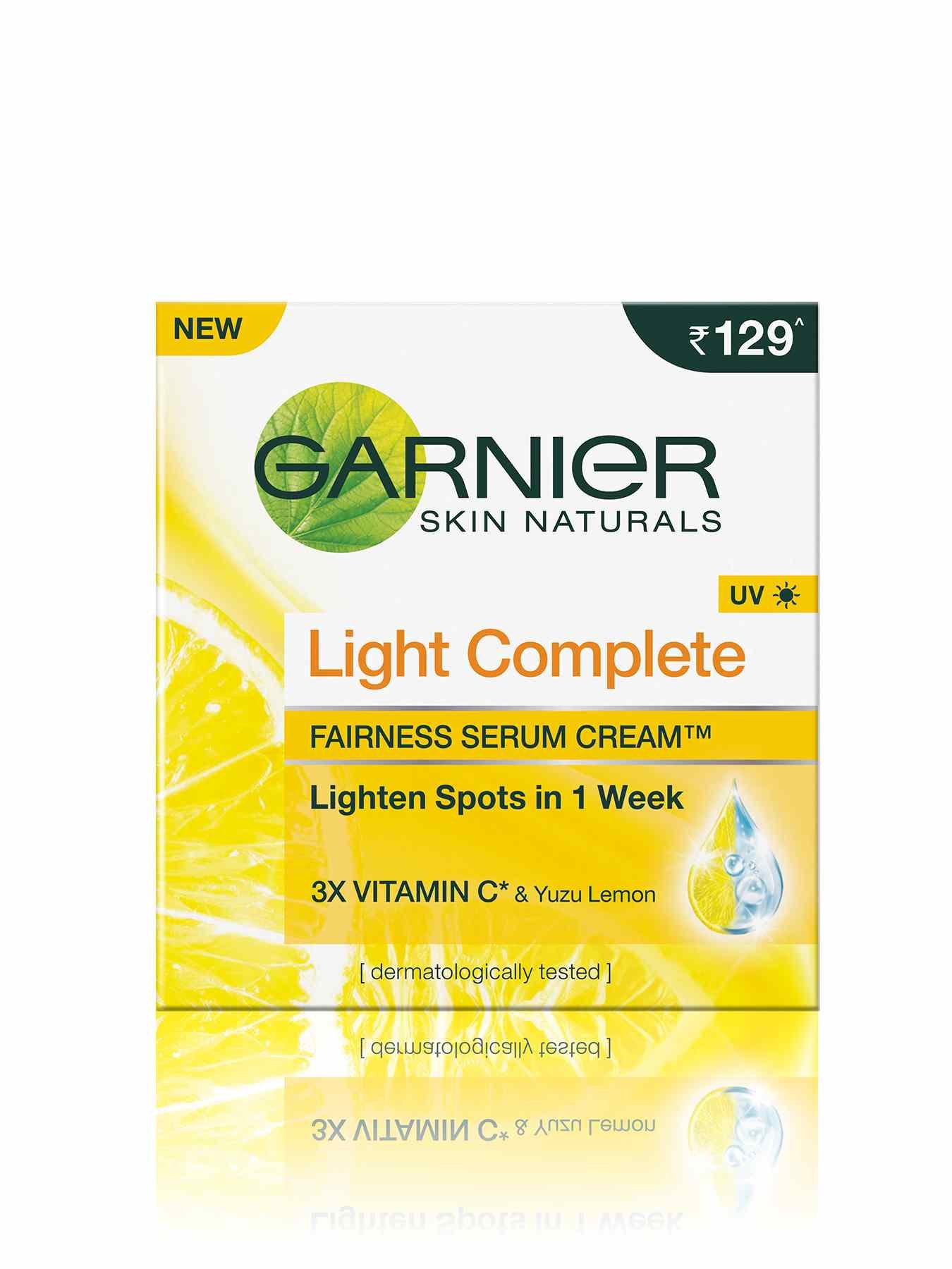 Garnier Skin Naturals Light Complete Serum Cream Uv Online Price Reviews