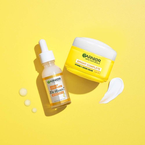 Garnier Bright Complete Vitamin C Uv Serum Cream 23G