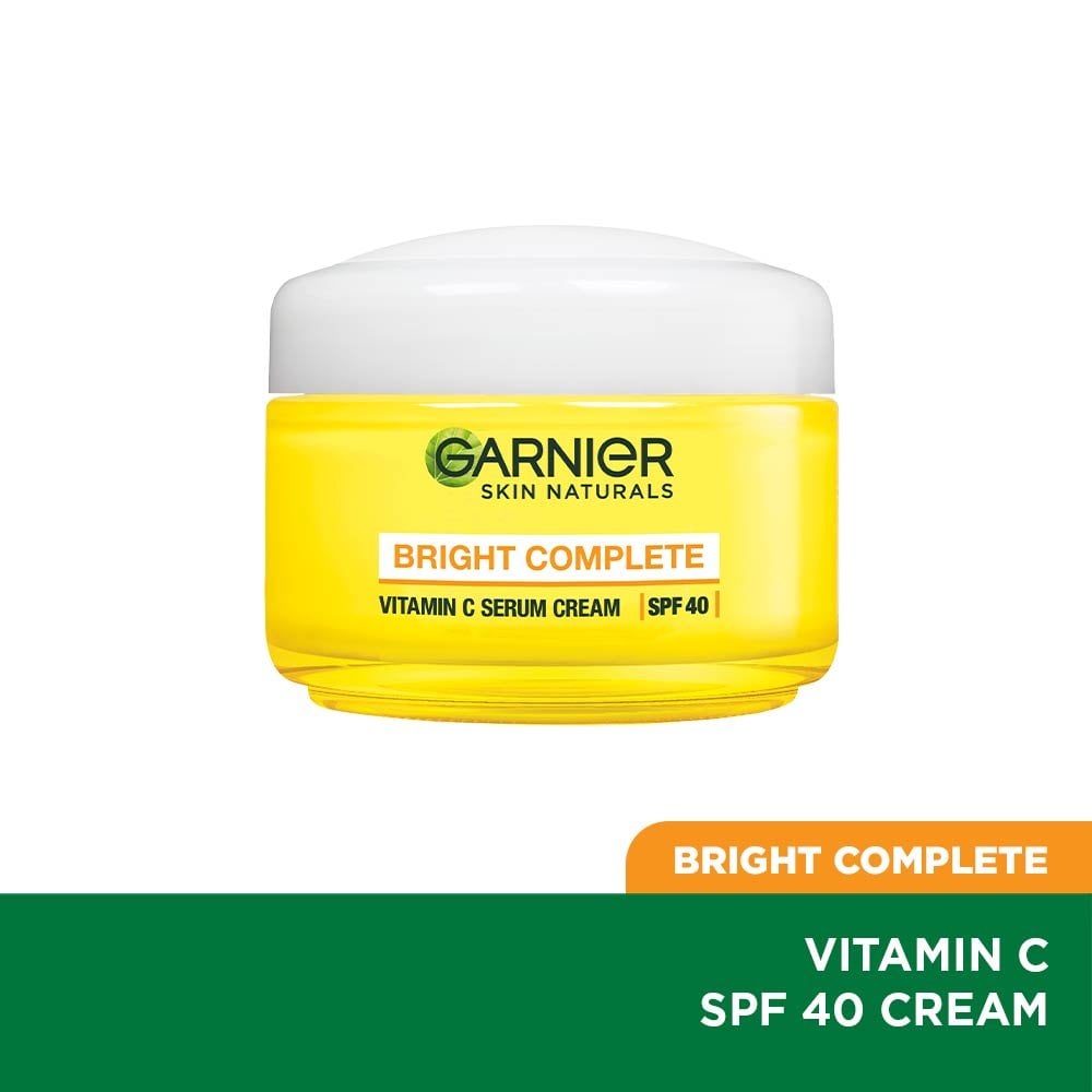 Garnier Bright Complete Serum Cream with SPF 40