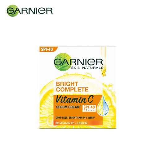 Garnier Bright Complete Serum Cream with SPF 40