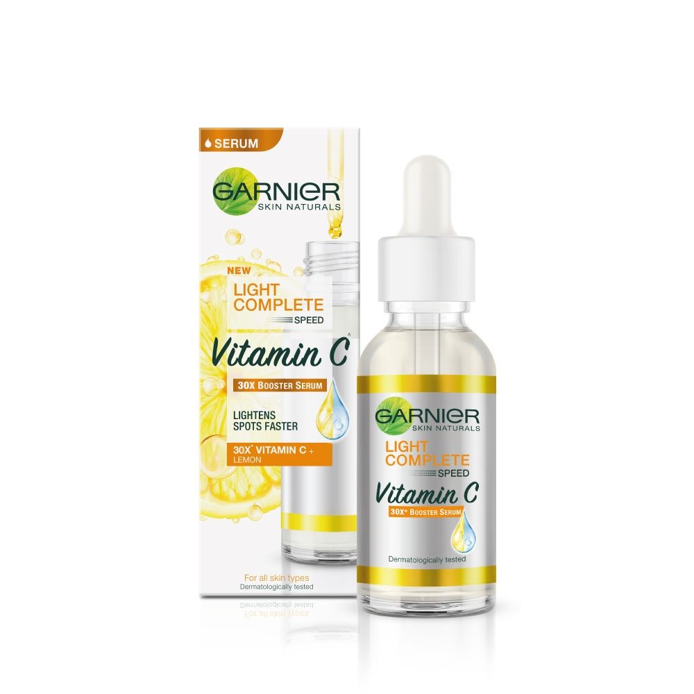 Aroma tinh chất sáng da Garnier Light Complete Vitamin C Booster Serum