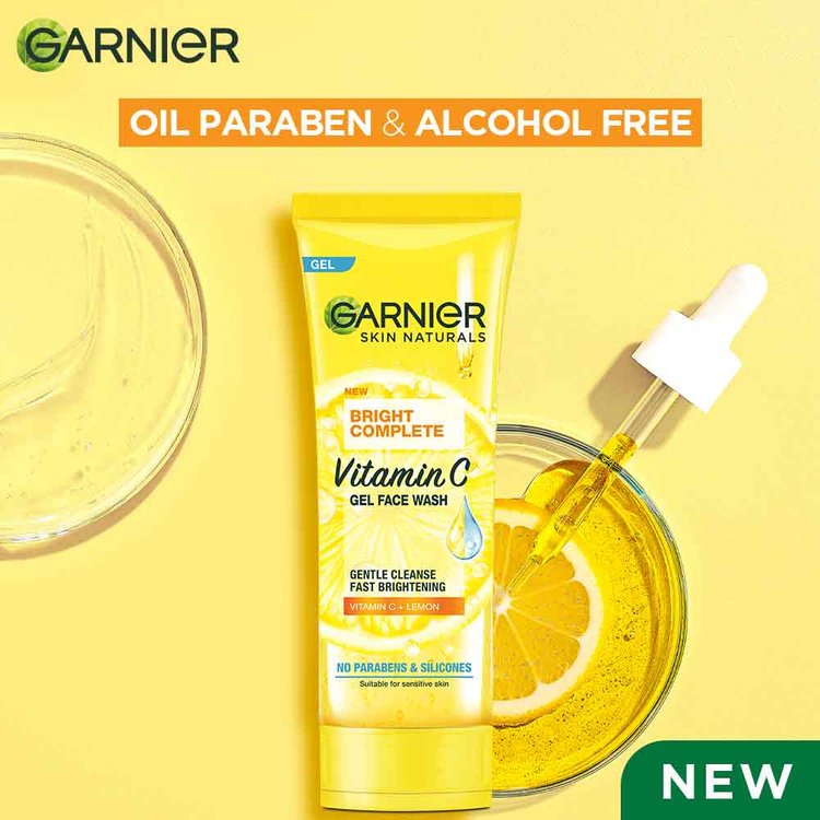 Buy Garnier Vitamin C Gel Face Wash Garnier Gel Face Wash