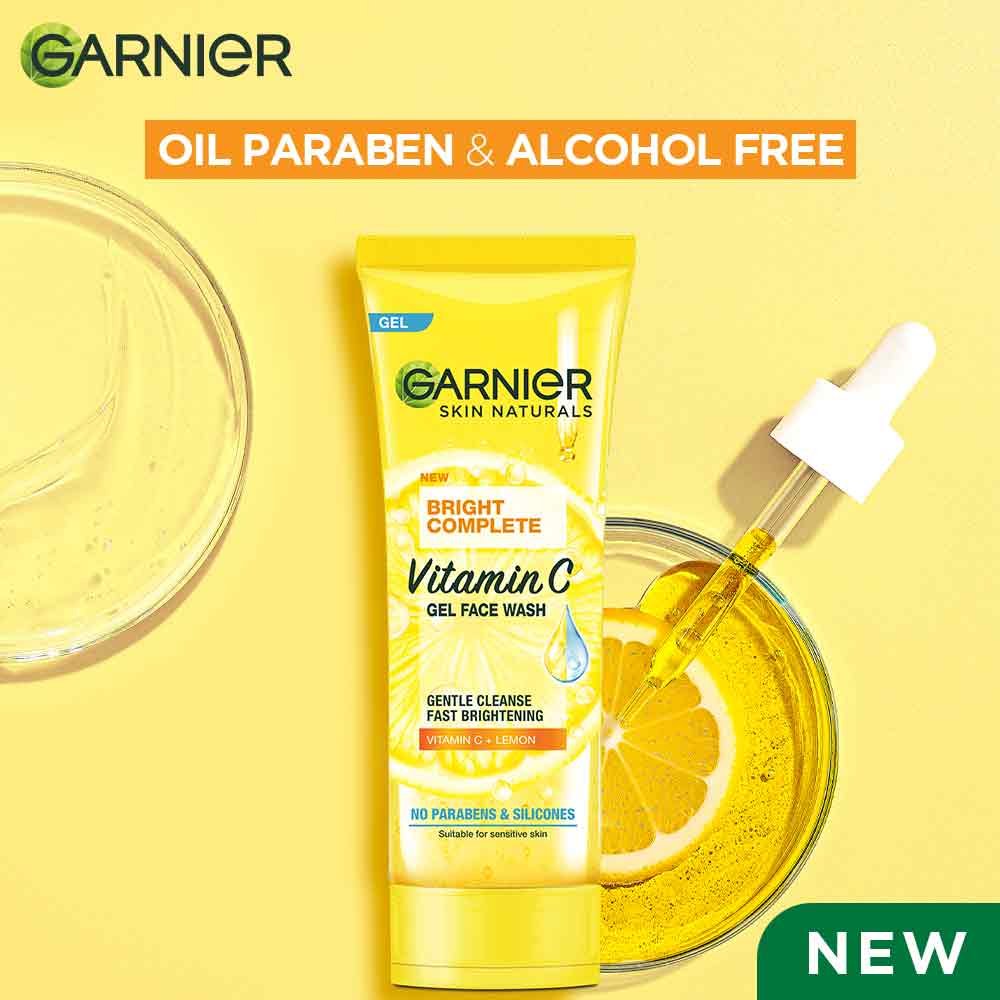 garnier gel face wash