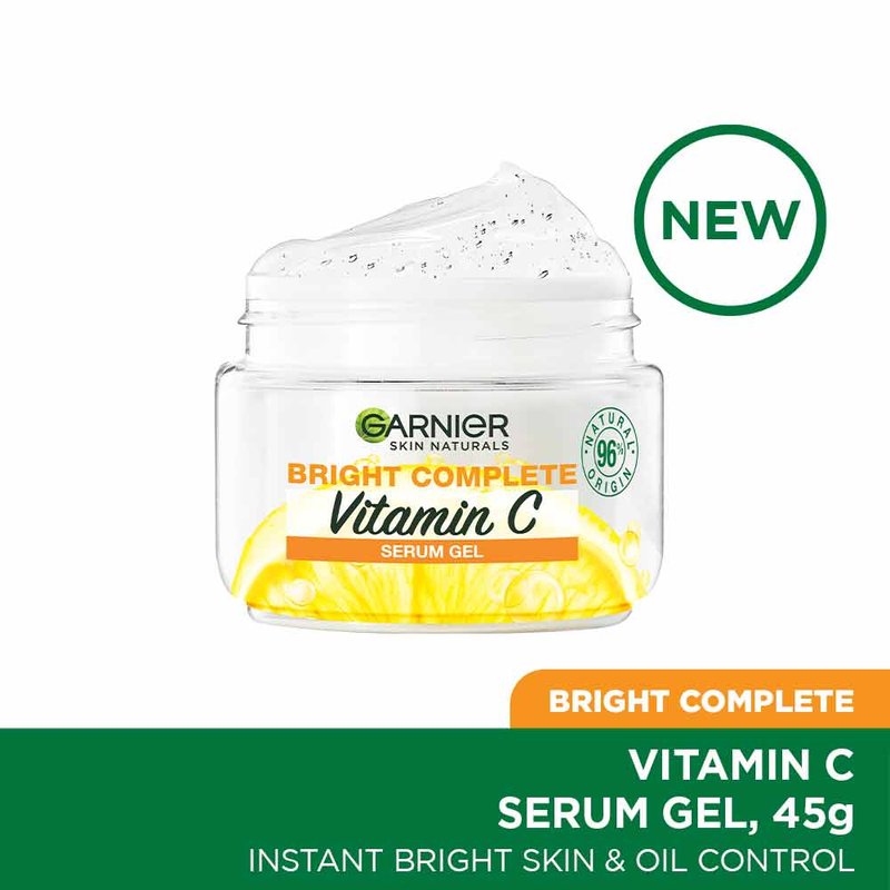 Garnier Bright Complete Vitamin C Serum Gel Vitamin C Gel Moisturiser