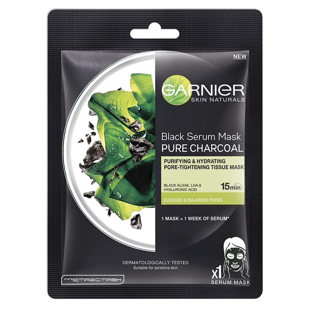 Buy Garnier Charcoal Serum Sheet Mask At Best Price On Garnier India