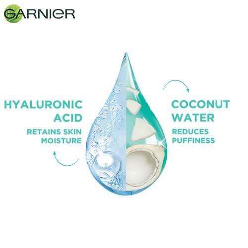 Garnier Serum Eye Mask with Hyaluronic Acid & Coconut Water