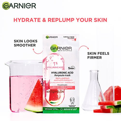 Garnier Ampoule Mask Watermelon + Hyaluronic acid