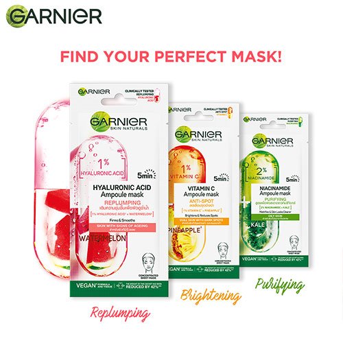 Garnier Ampoule Mask Watermelon + Hyaluronic acid