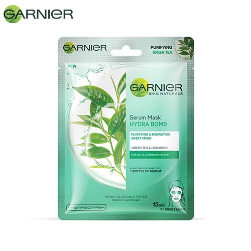Garnier Face Sheet Mask - Green Tea