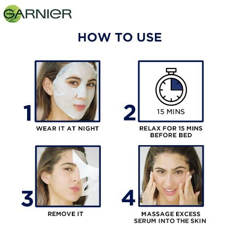 How To Use Garnier Night Mask