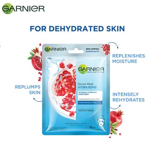 Garnier Serum Sheet Mask for Dehydrated Skin