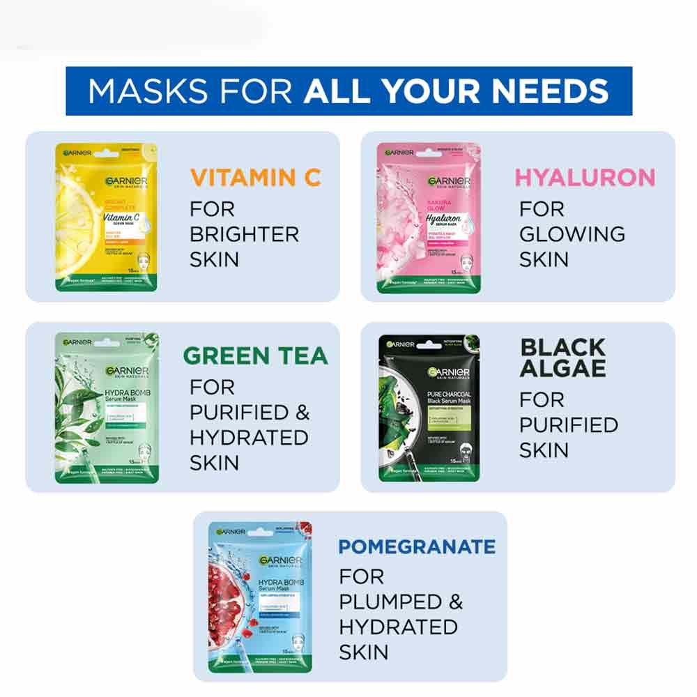 garnier mask range