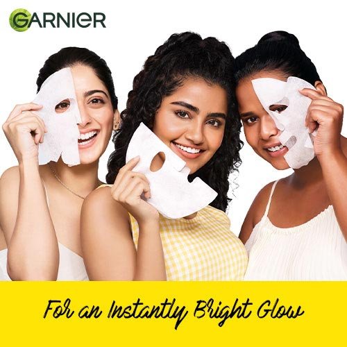 Garnier Bright Complete Face Sheet Mask