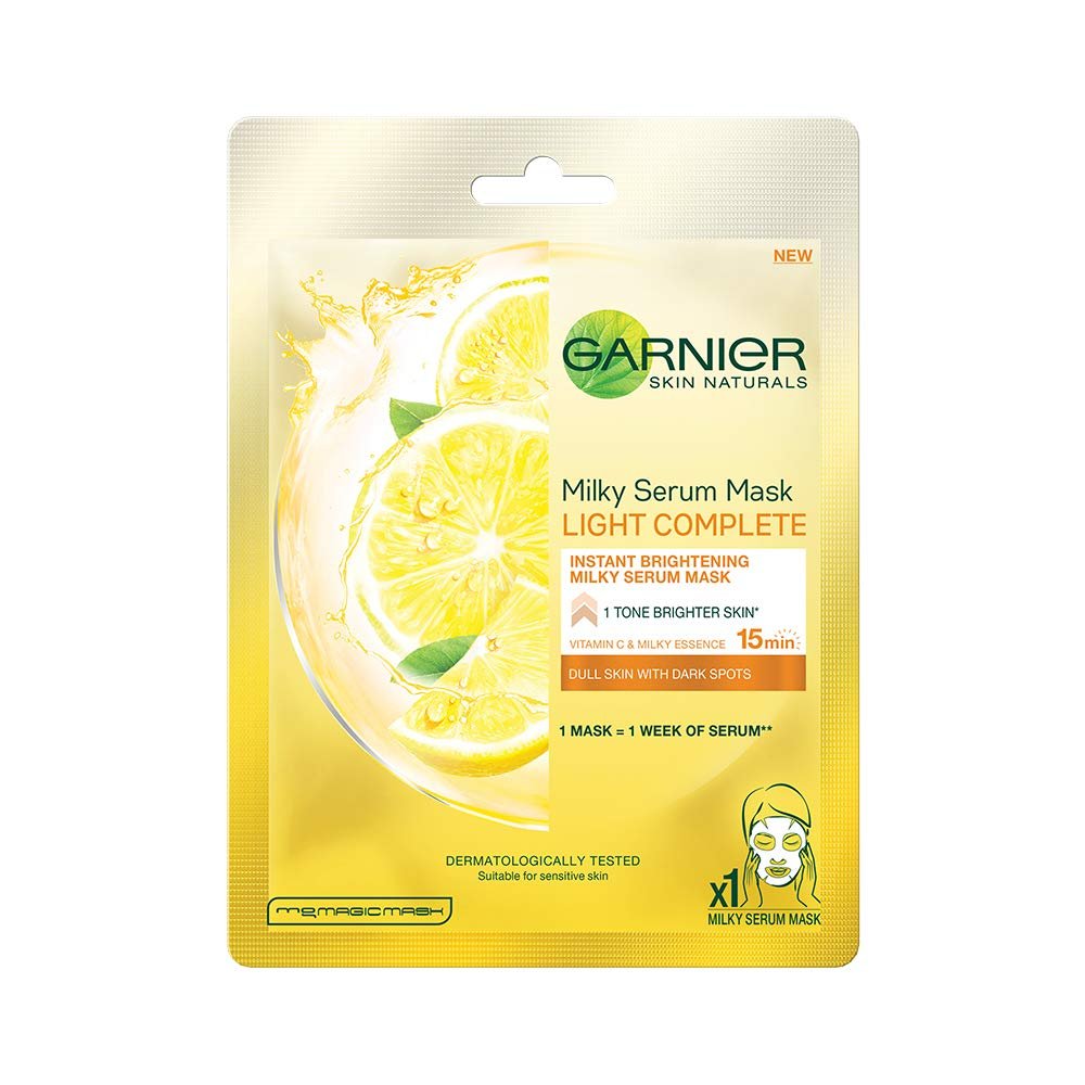 Buy Garnier Light Complete Serum Sheet Mask | Garnier India