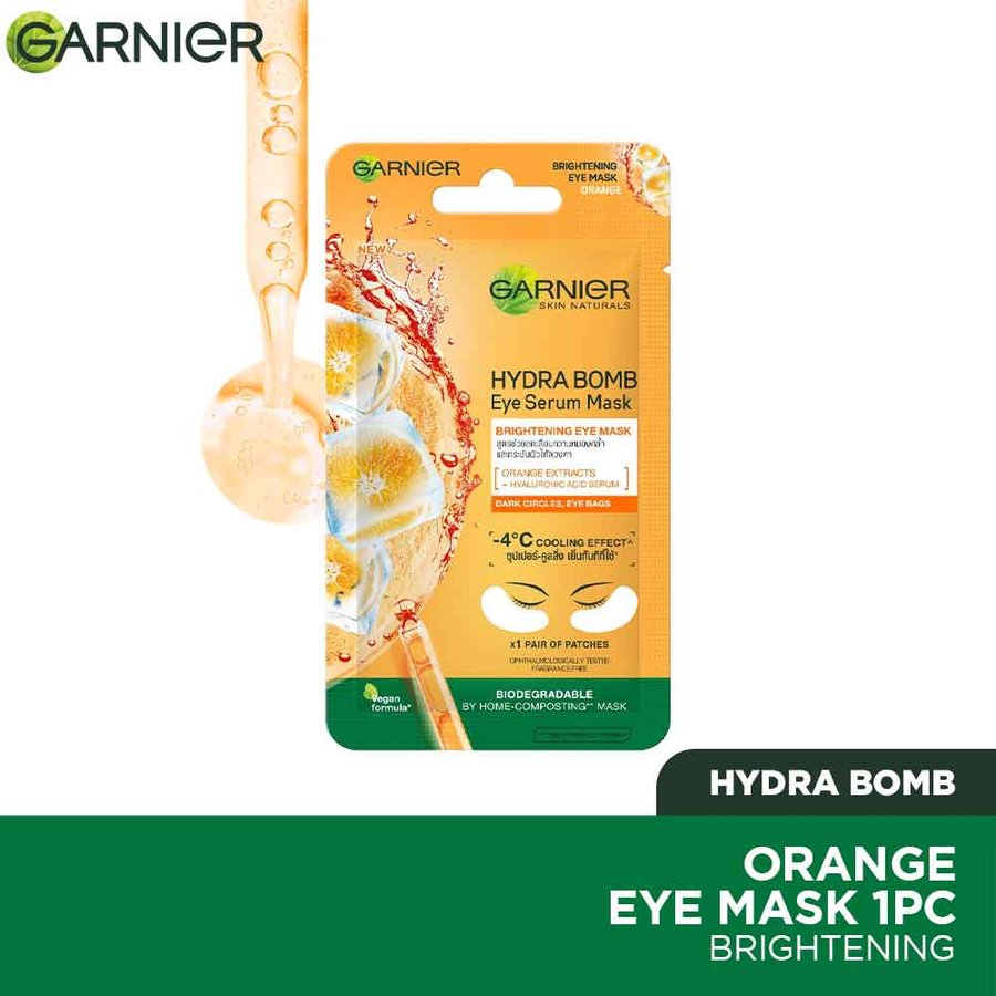 Garnier Orange Hydra Bomb Eye Mask For Dark Circles