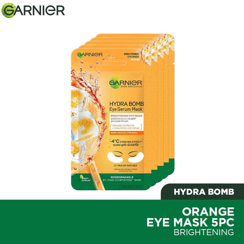 Garnier Orange Hydra Bomb Eye Mask For Dark Circles