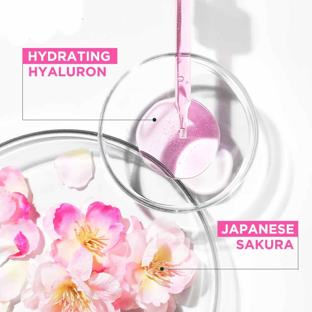 garnier sakura glow sheet mask ingredients