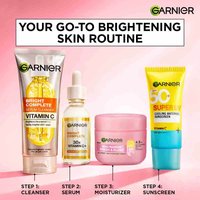 Garnier Brightening Skin Care Routine with Fresh & Plump