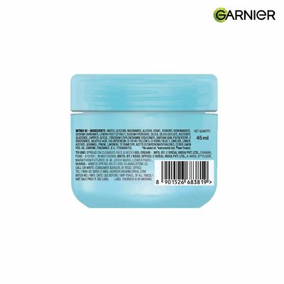 Back of Garnier Vitamin C Fresh & Bright Sorbet Cream