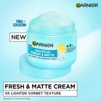 Fresh and Matte Cream with 9X Lighter Sorbet Texture