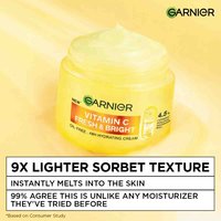 Garnier Vitamin C Fresh & Bright Moisturizing Cream with 9X Lighter Sorbet Texture