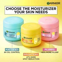 Garnier Vitamin C, Salicylic Acid and Niacinamide face cream range for brightening, matte and plump skin