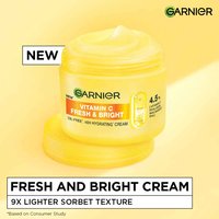 Fresh and Bright Cream with 9X Lighter Sorbet Texture