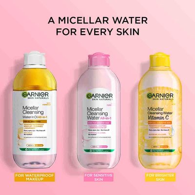 Garnier Micellar Cleansing Water makeup remover
