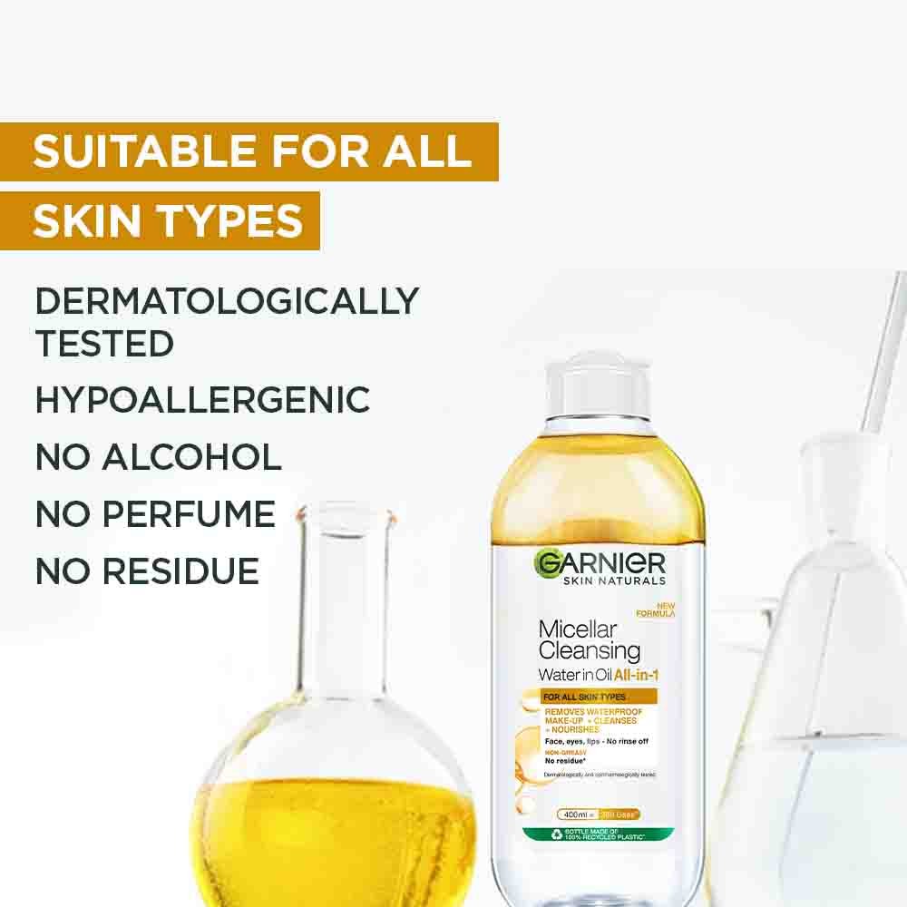 micellar water is gentle on all skin types