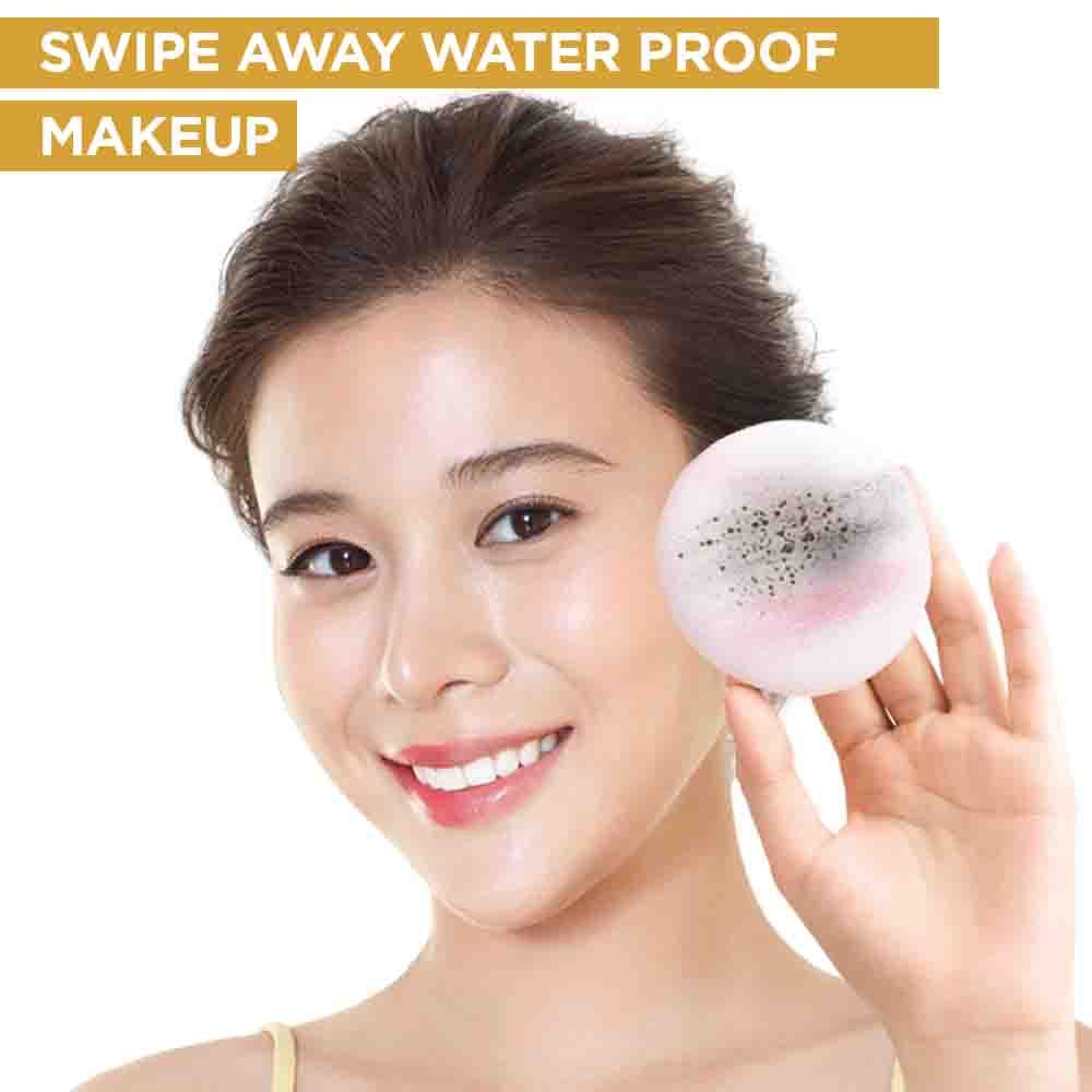Face scrubbing and simply swipe