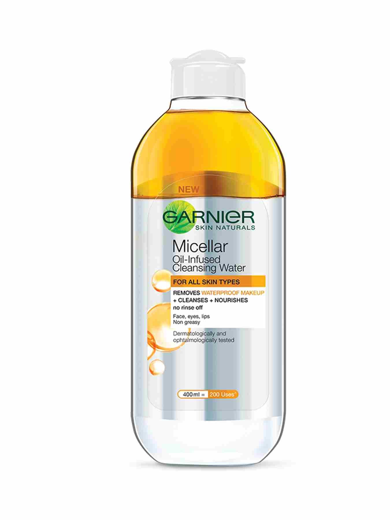 Buy Garnier Micellar Oil Infused Cleansing Water  Waterproof Makeup 
