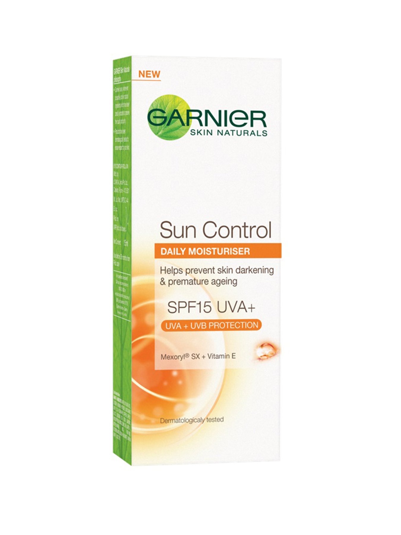Garnier Sun Control Moisturiser SPF15 50ml