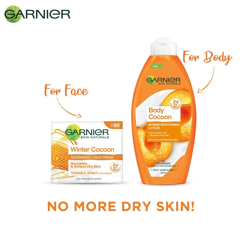 Garnier Winter Cocoon + Garnier Body Cocoon - No More Dry Skin