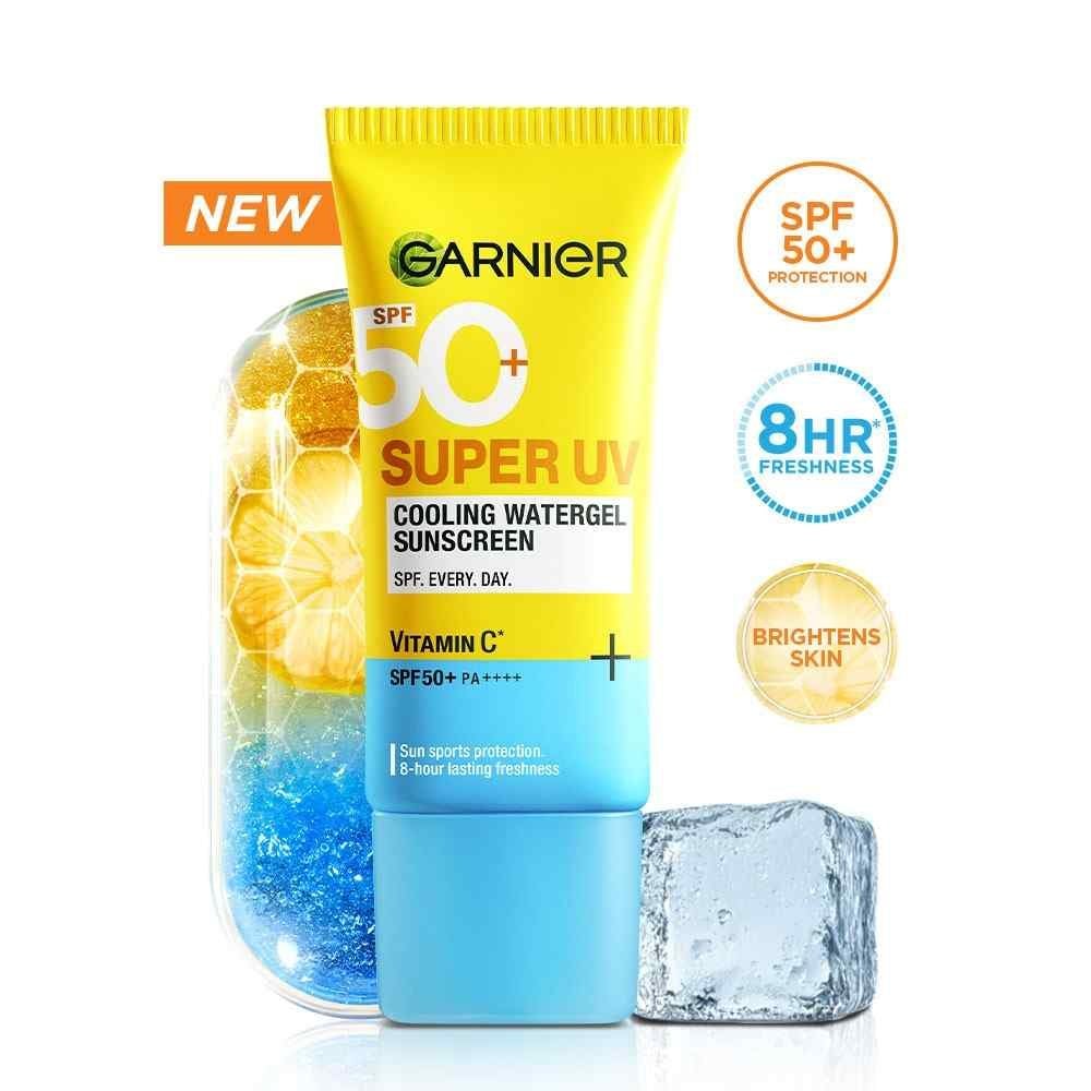  Garnier Super UV Cooling Watergel Sunscreen with SPF 50+