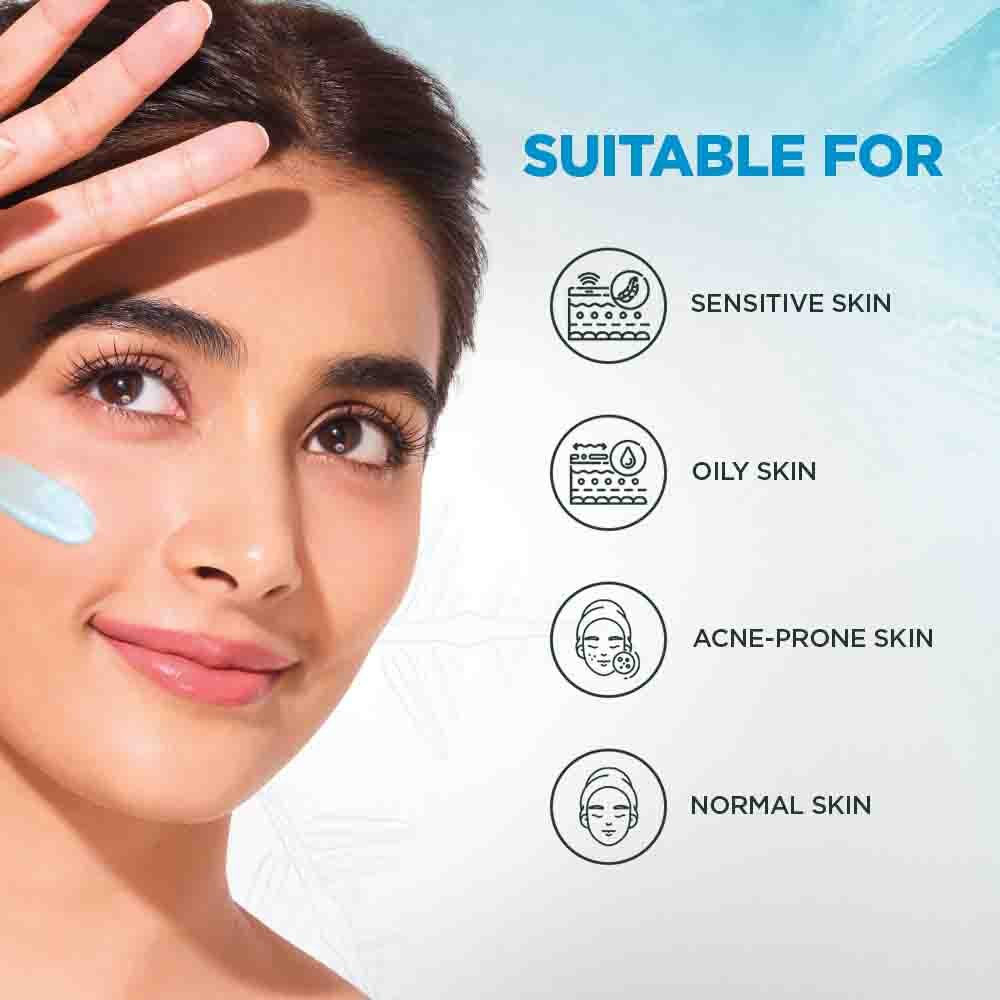 Super UV Cooling Watergel Sunscreen effects