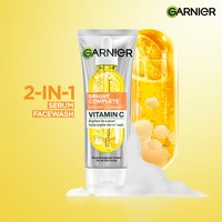Garnier Bright Complete Serum Cleanser with Vitamin C and UV protection