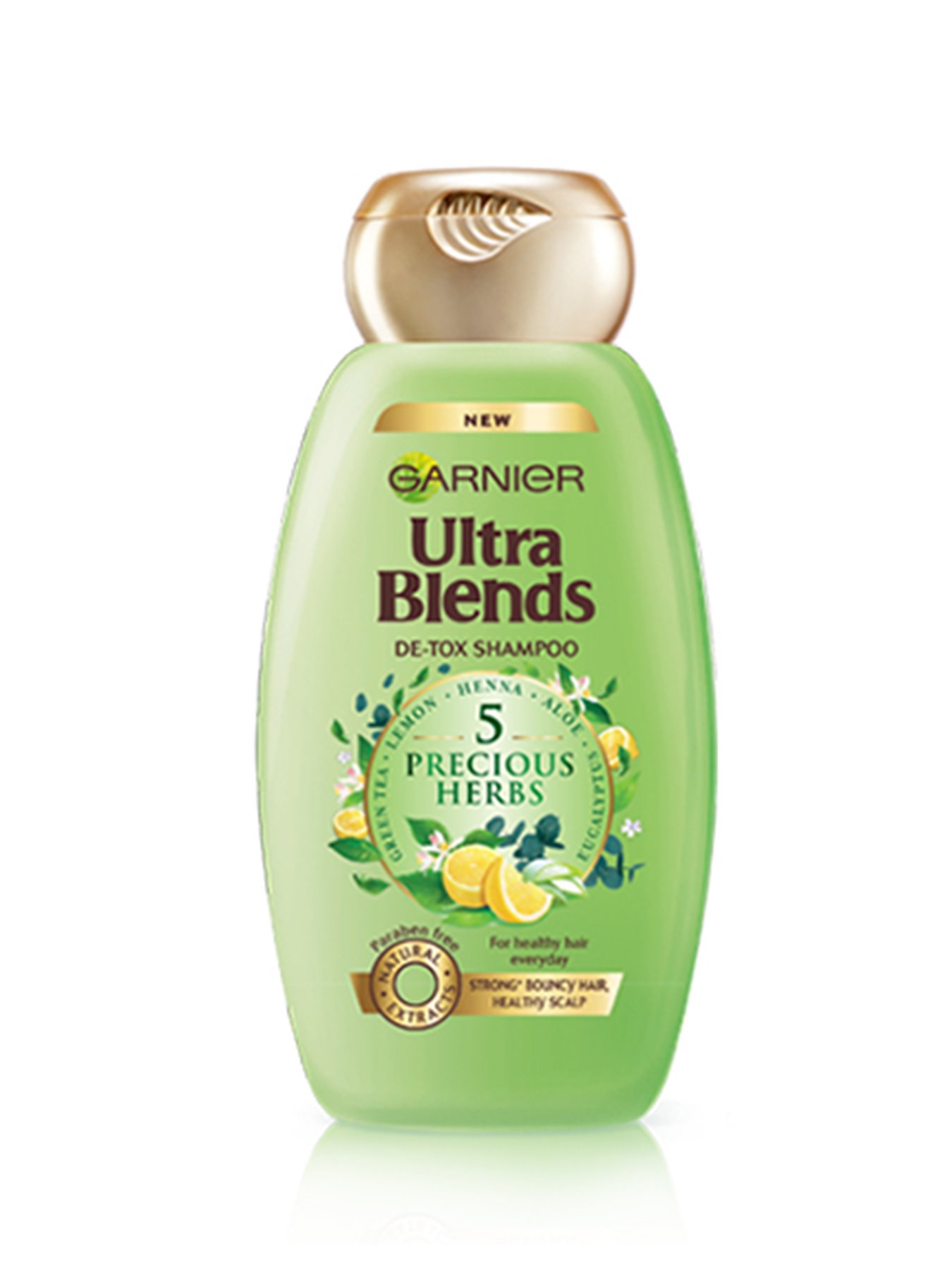 Garnier Ultra Blends 5 Precious herbs 340ml Shampoo