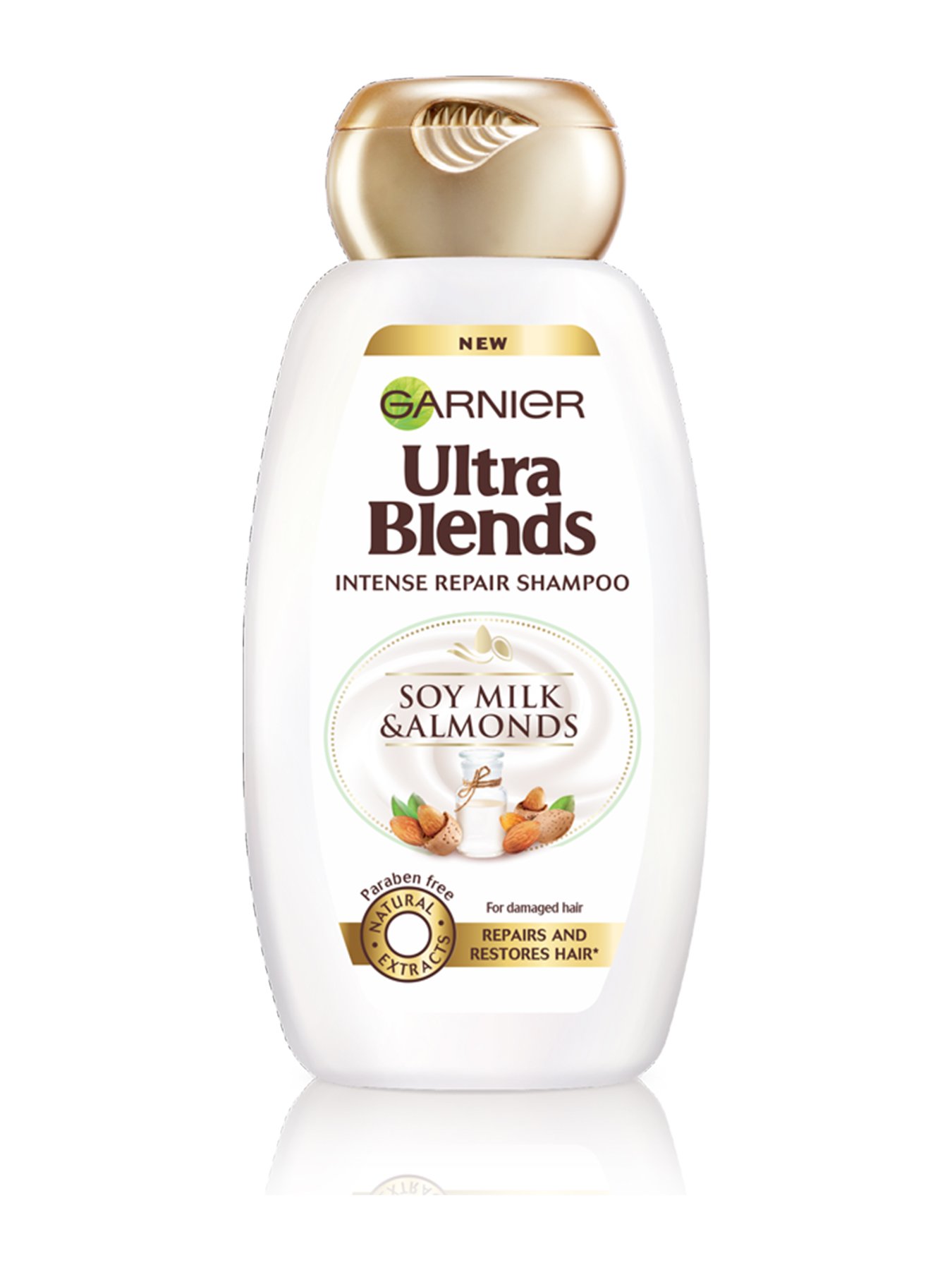 Garnier Ultra Blends Soy Milk and Almonds Shampoo 175 ml