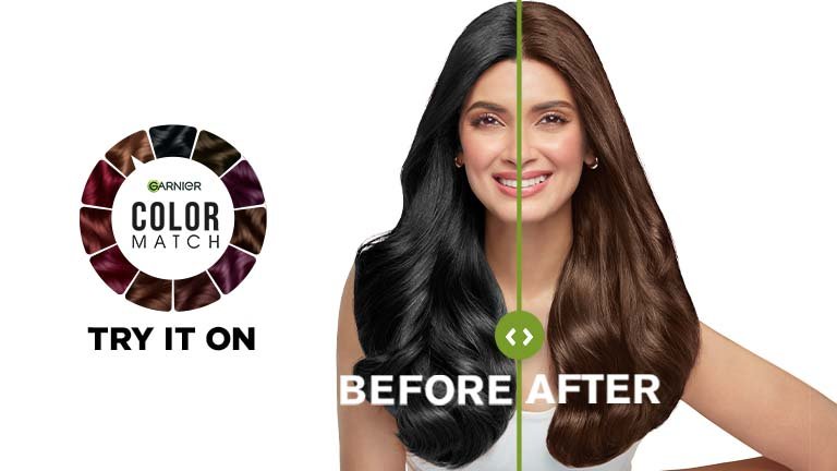 Virtual Try On - Try Hair Colors Online with Garnier India