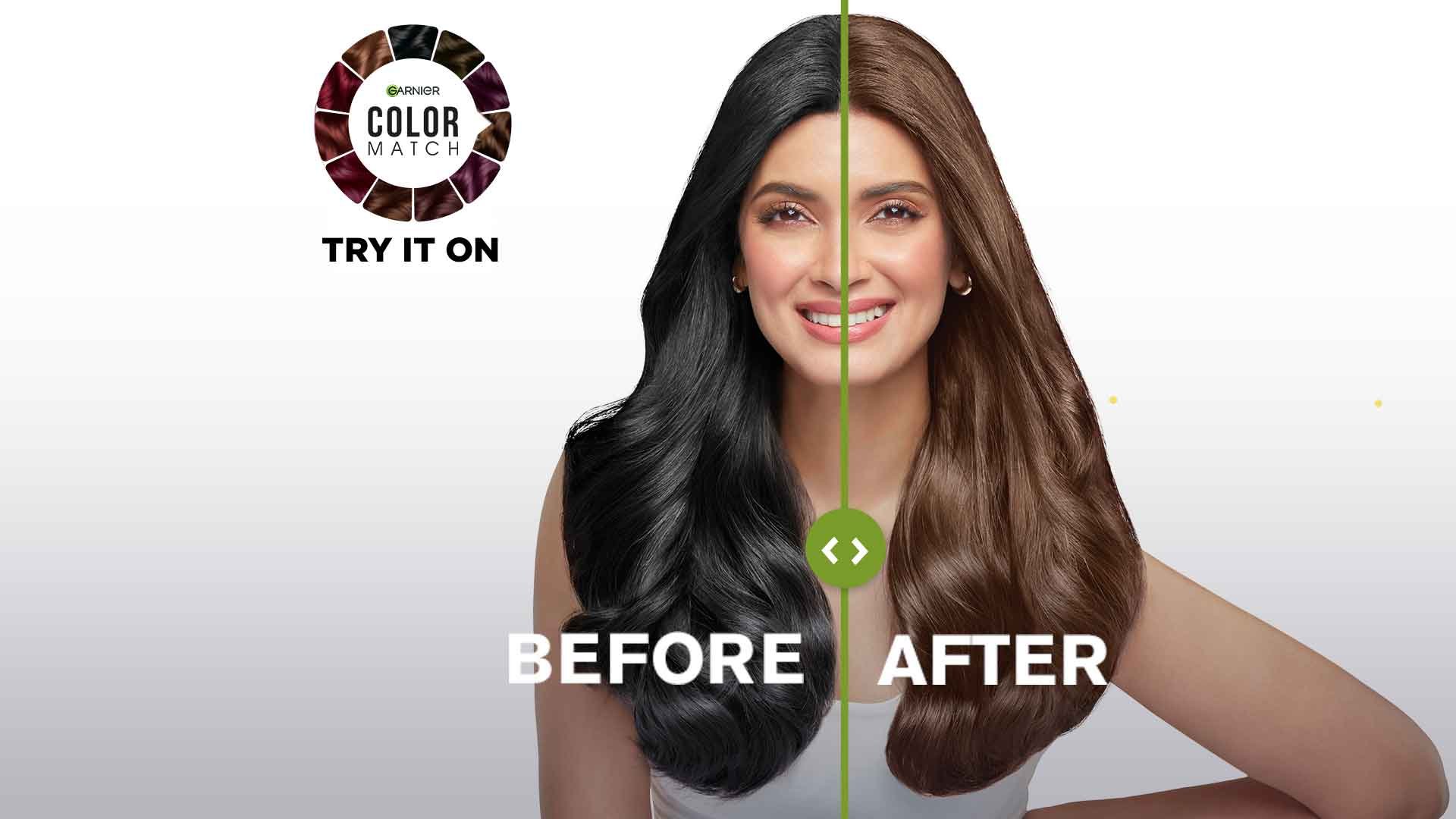 Virtual Try On - Try Hair Colors Online with Garnier India